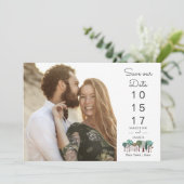 木林 |日付の保存 |カード セーブザデート (スタンド正面)