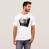 木枠のステンシル Tシャツ (正面フル)