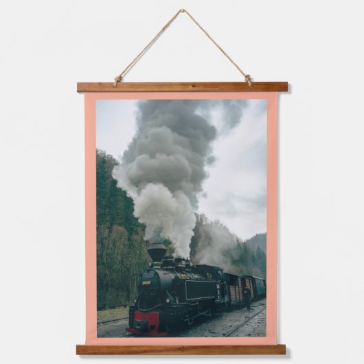 木枠ウォールタペストリー 吊り下げ型タペストリー (正面)