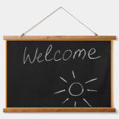 木枠ウォールタペストリー 吊り下げ型タペストリー (正面)