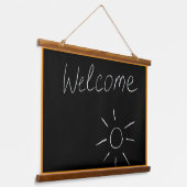 木枠ウォールタペストリー 吊り下げ型タペストリー (傾斜あり)