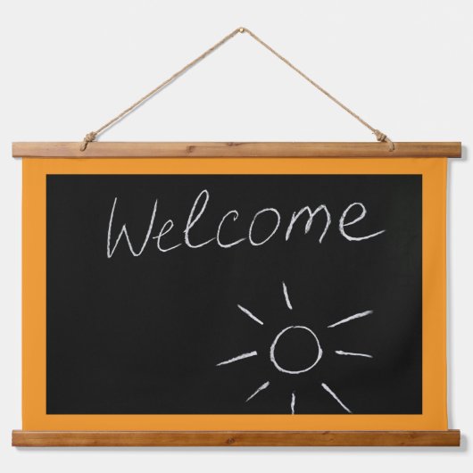 木枠ウォールタペストリー 吊り下げ型タペストリー (正面)