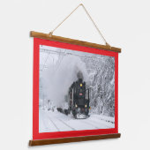 木枠ウォールタペストリー 吊り下げ型タペストリー (傾斜あり)