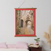 木枠ウォールタペストリー 吊り下げ型タペストリー (寝室)