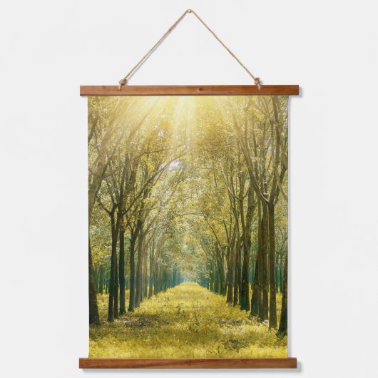 木枠ウォールタペストリー 吊り下げ型タペストリー (正面)