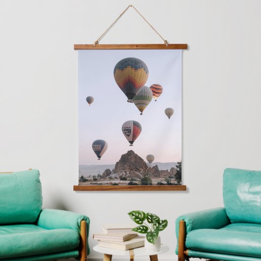 木枠ウォールタペストリー 吊り下げ型タペストリー (リビング)