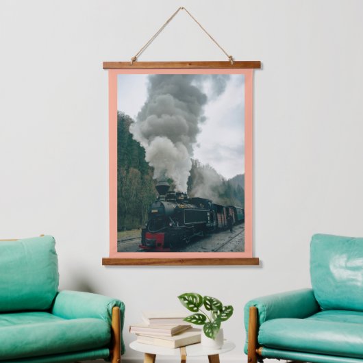 木枠ウォールタペストリー 吊り下げ型タペストリー (リビング)