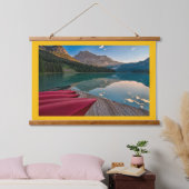 木枠ウォールタペストリー 吊り下げ型タペストリー (寝室)