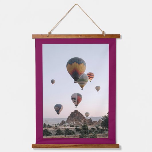 木枠ウォールタペストリー 吊り下げ型タペストリー (正面)