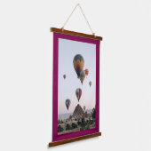 木枠ウォールタペストリー 吊り下げ型タペストリー (傾斜あり)