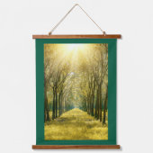 木枠ウォールタペストリー 吊り下げ型タペストリー (正面)