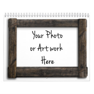 「木枠」テンプレート カレンダー