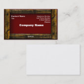 木枠 名刺 (正面/裏面)