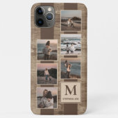 木柄のママパパと愛ハートの写真 Case-Mate iPhoneケース (裏面)