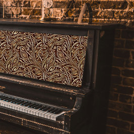 木柄の切り離しの花のスクロール 薄葉紙