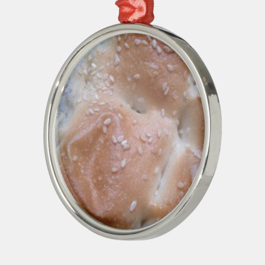 木棚の穀物パン、健康食品転が、 メタルオーナメント (左)