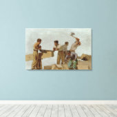 木構造 キャンバスプリント (インサイチュ (ウッドフロア))