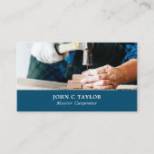 木槌、大工、大工 名刺 (正面)