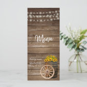 木樽素朴とヒマワリ結婚ーズ – メニュー (スタンド正面)