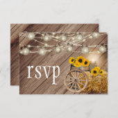 木樽素朴とヒマワリ – RSVP (正面/裏面)