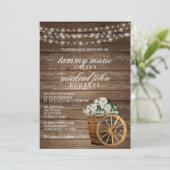 木樽素朴と白花 招待状 (スタンド正面)