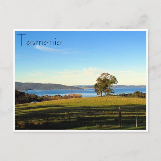 木橋の風景 ポストカード (正面)