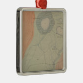 木毛の間欠泉の洗面器 メタルオーナメント (右)