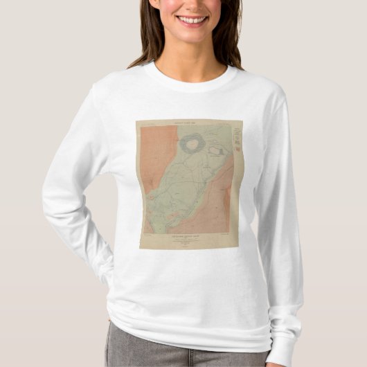 木毛の間欠泉の洗面器 Tシャツ (正面)