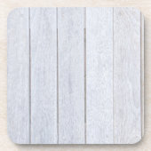 木水漆喰を塗られた古い風化させた木製の背景 コースター (正面)