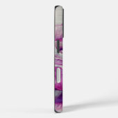 木水素朴色パープルバラモノグラム Case-Mate iPhoneケース (裏面 / 右)