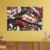 木火 キャンバスプリント (インサイチュ (リビング))