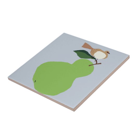 木灰色ナシ タイル (側面)