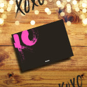 木炭とピンキモダンッシュ5フォトバレンタイン シーズンカード