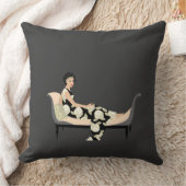 木炭のラカマイヤー クッション (ブランケット)