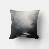 木炭の中の「ジャスミン」 クッション (裏面)