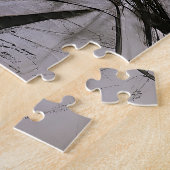 木炭の中の「ジャスミン」 ジグソーパズル (側面)