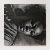 木炭の中の「ジャスミン」 ジグソーパズル (横)