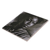 木炭の中の「ジャスミン」 タイル (側面)