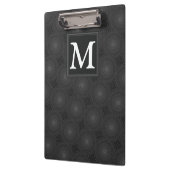 木炭の丸模様 クリップボード (左)