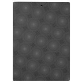 木炭の丸模様 クリップボード (裏面)