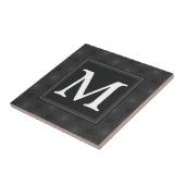 木炭の丸模様 タイル (側面)