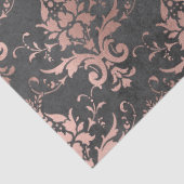 木炭の切り離し作業におけるピンクのスクロール 薄葉紙 (詳細)