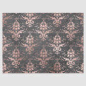 木炭の切り離し作業におけるピンクのスクロール 薄葉紙 (正面)