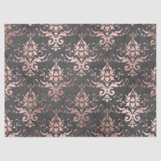 木炭の切り離し作業におけるピンクのスクロール 薄葉紙 (正面)