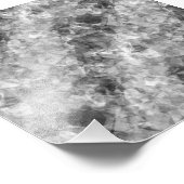 木炭の縮れた食感 フォトプリント            (角)