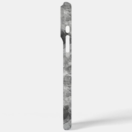 木炭の縮れた食感 Case-Mate iPhoneケース (裏面 / 左)