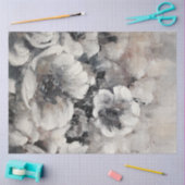 木炭の花 薄葉紙 (クラフト)