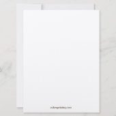 木炭の落ちる枝ユダヤの結婚式の招待 招待状 (裏面)