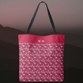 木炭の葉上のメープルのバックグランドトートバッグ トートバッグ