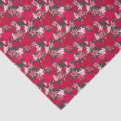 木炭の葉上のメープルティッシュペーパー 薄葉紙 (詳細)